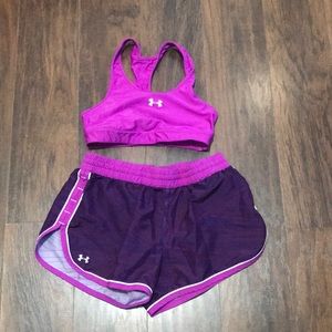 Under Armour workout set